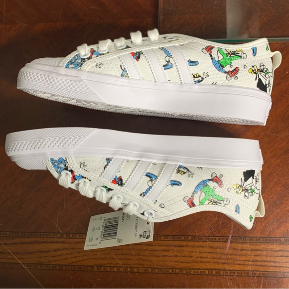 NWT Adidas Nezza  X Disney Sporty Goofy Sneakers - Picture 7 of 13